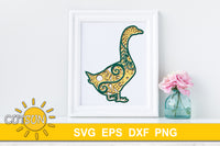 3D Layered Duck SVG