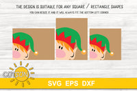Elf Square sign SVG | Elf Rectangle sign SVG