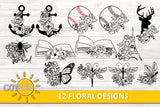 Floral SVG designs