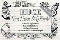 Floral SVG bundle