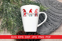 Valentines SVG | Gnomes Valentine SVG | Love gnomes SVG