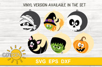 Halloween ornaments SVG bundle