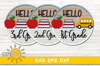Hello 1st Grade SVG