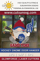 Hockey Gnome Door Hanger SVG