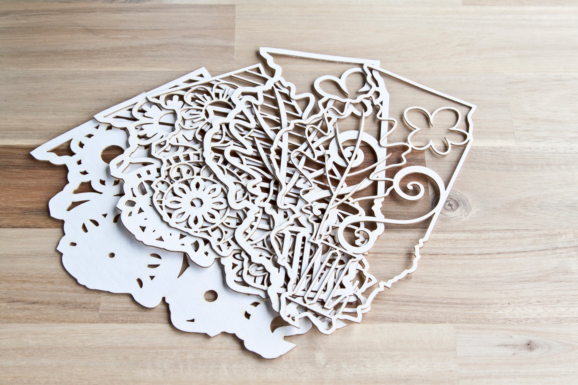 3D Layered Illinois Mandala SVG