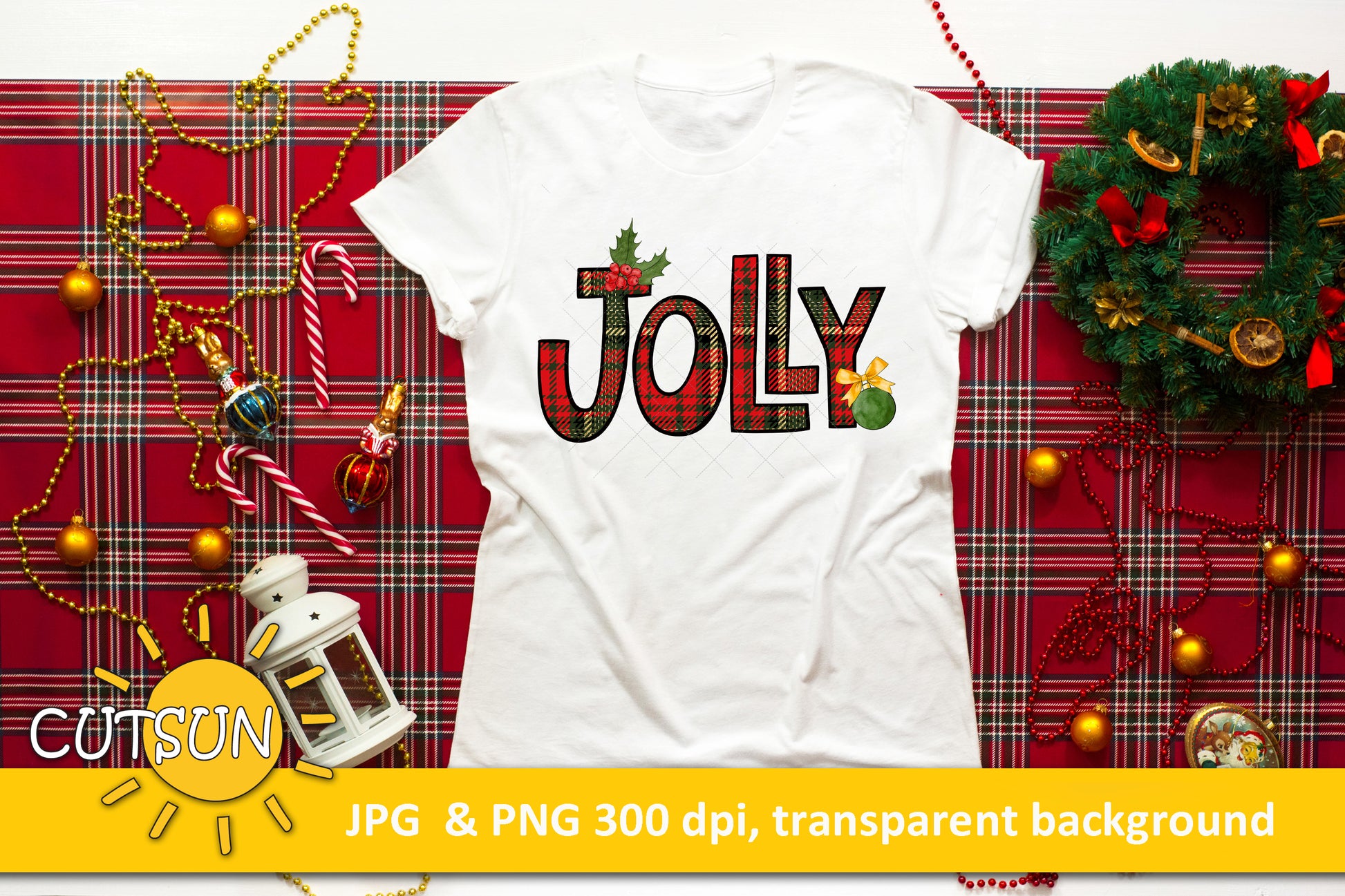 Jolly Christmas sublimation Design download