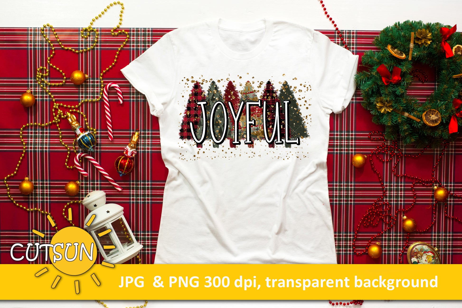 Joyful Sublimation Design download