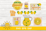 Lemon Tier Tray Decor SVG | Lemonade Tier Tray decor SVG
