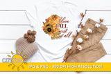 I love Fall Most of All watercolor design PNG