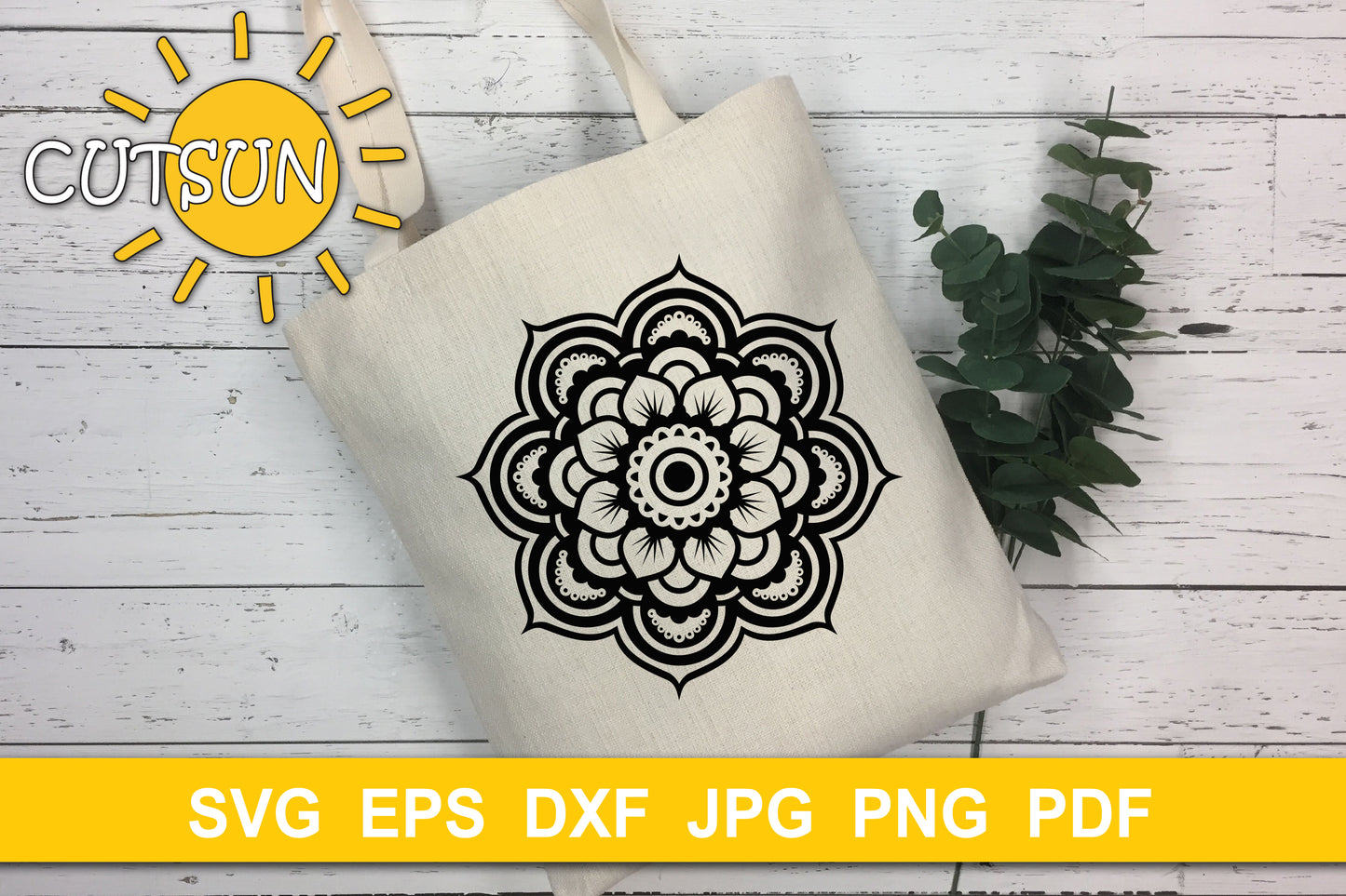 3D Layered Mandala SVG 20 layers