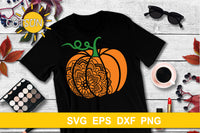 Mandala Pumpkin SVG
