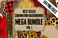 Sublimation Backgrounds Best sellers MEGA BUNDLE