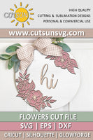 Flower SVG | Floral Laser cut svg