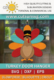 Turkey Door hanger SVG