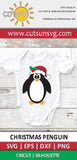 Christmas Penguin SVG