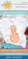 Pineapple Mandala SVG