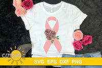 Pink Ribbon SVG bundle