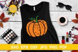 Distressed Pumpkin SVG | Grunge pumpkin SVG