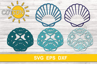 3D Layered Sea creatures SVG bundle | 3D Layered Nautical SVG bundle