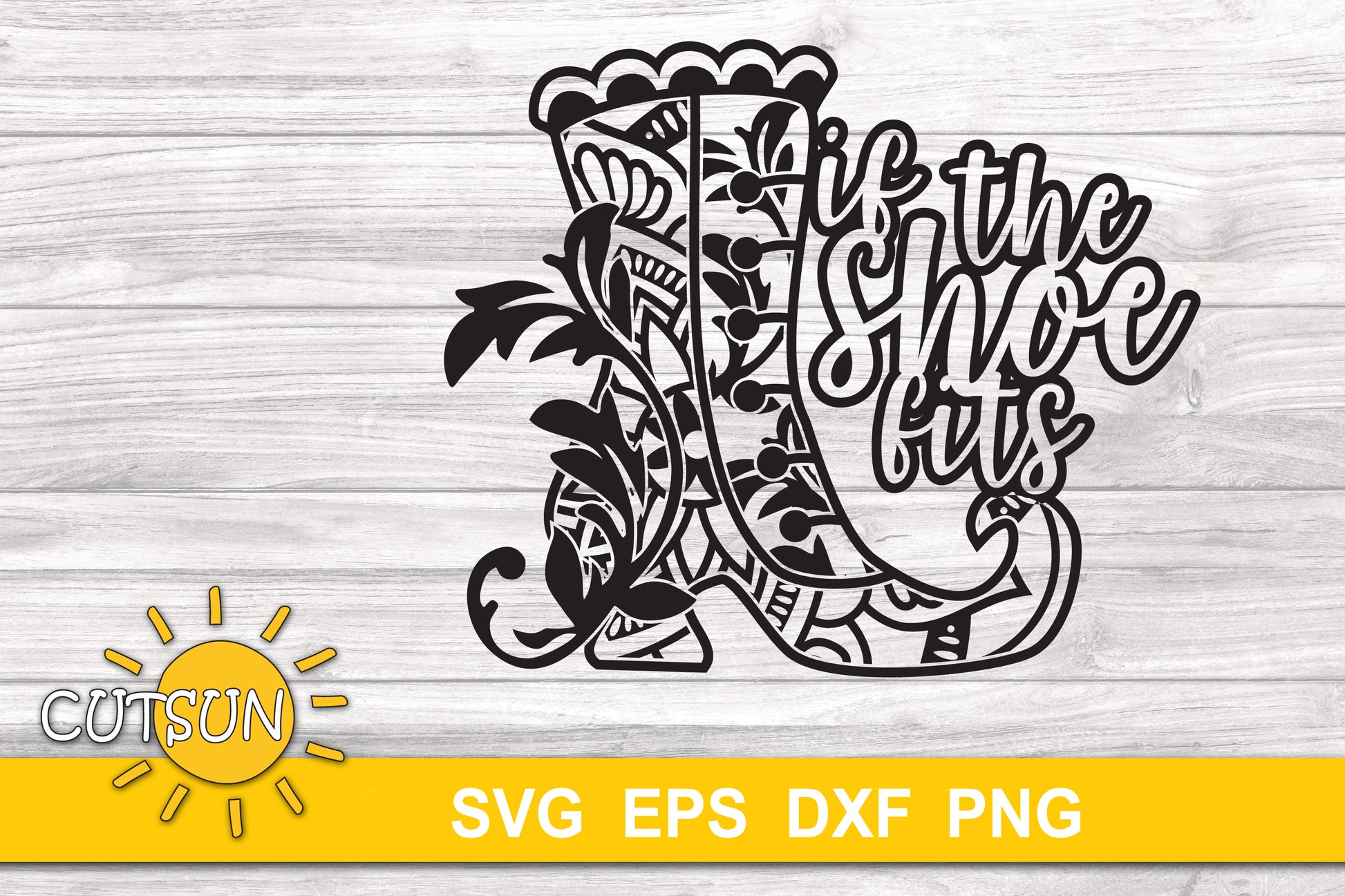 If the Shoe fits svg