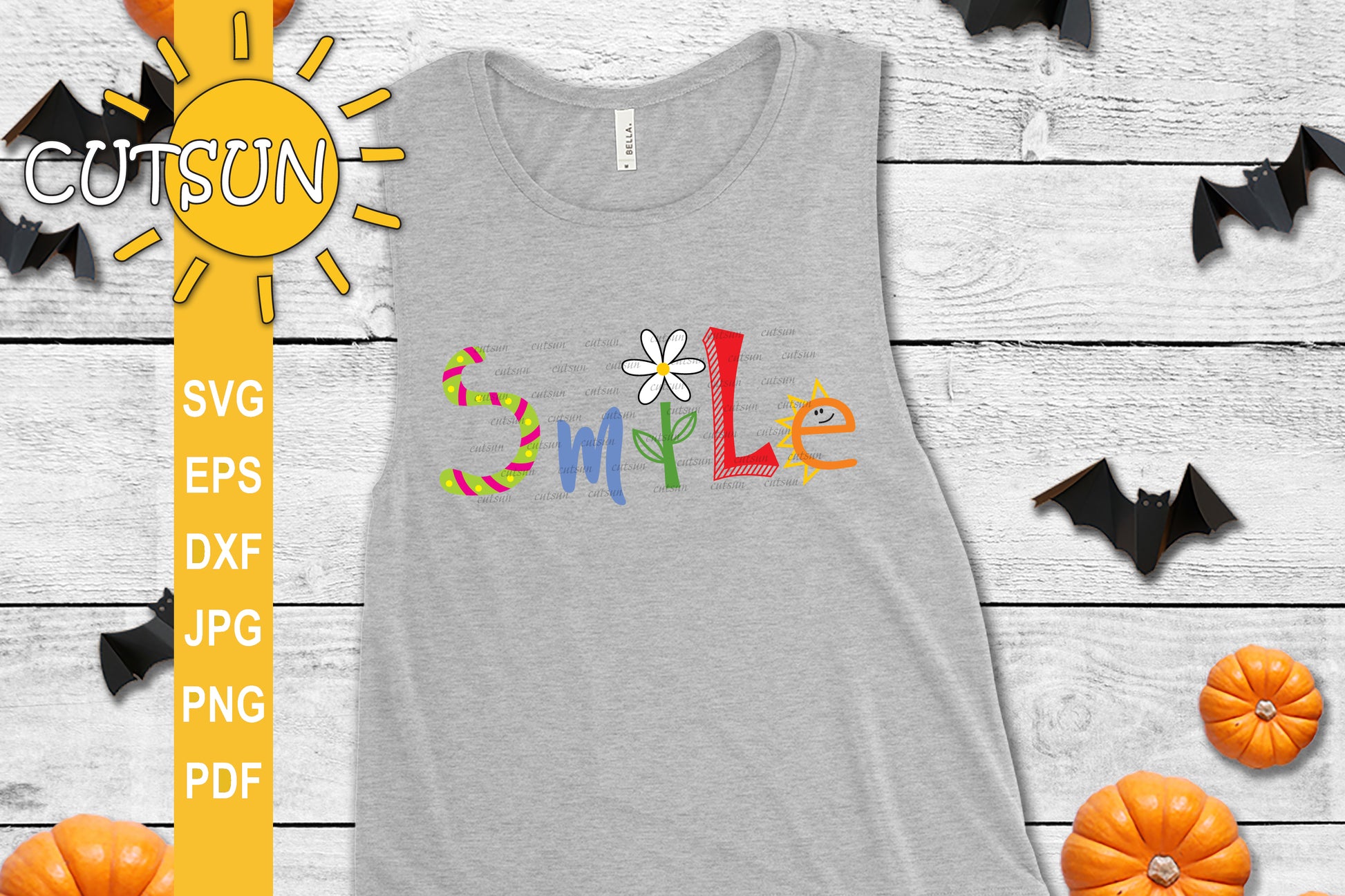 Smile SVG Hand lettered design