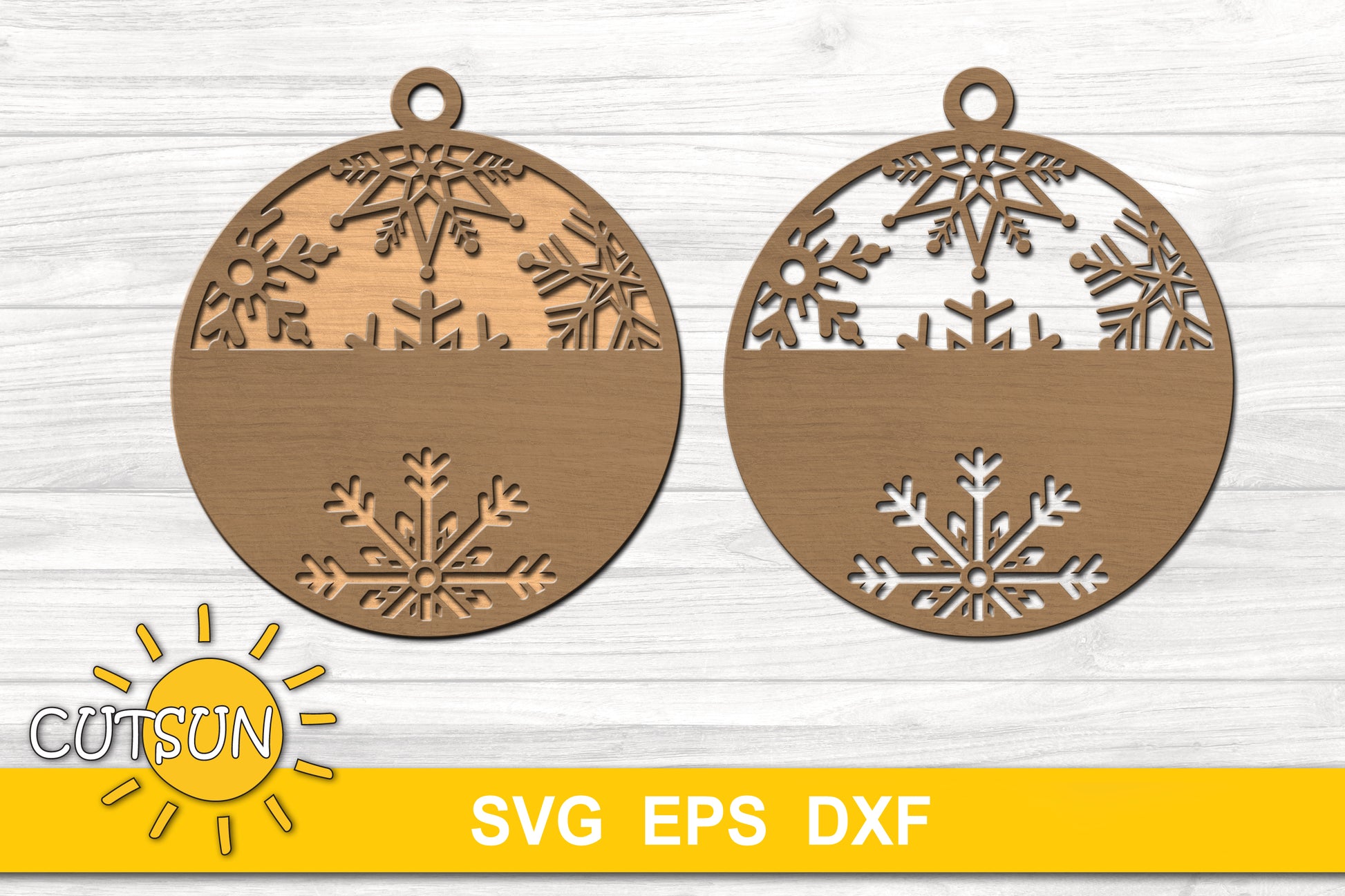 Snowflake Ornament svg