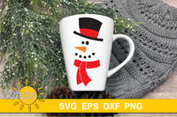 Snowman SVG | Snowman Face SVG