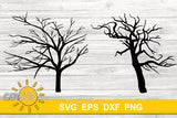 Spooky trees SVG bundle