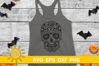 Sugar skull SVG