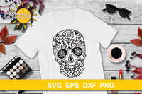 Sugar skull SVG
