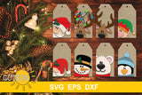 Christmas tags SVG bundle