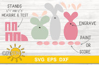 Easter Tiered Tray SVG | Easter Bunny Tier tray SVG
