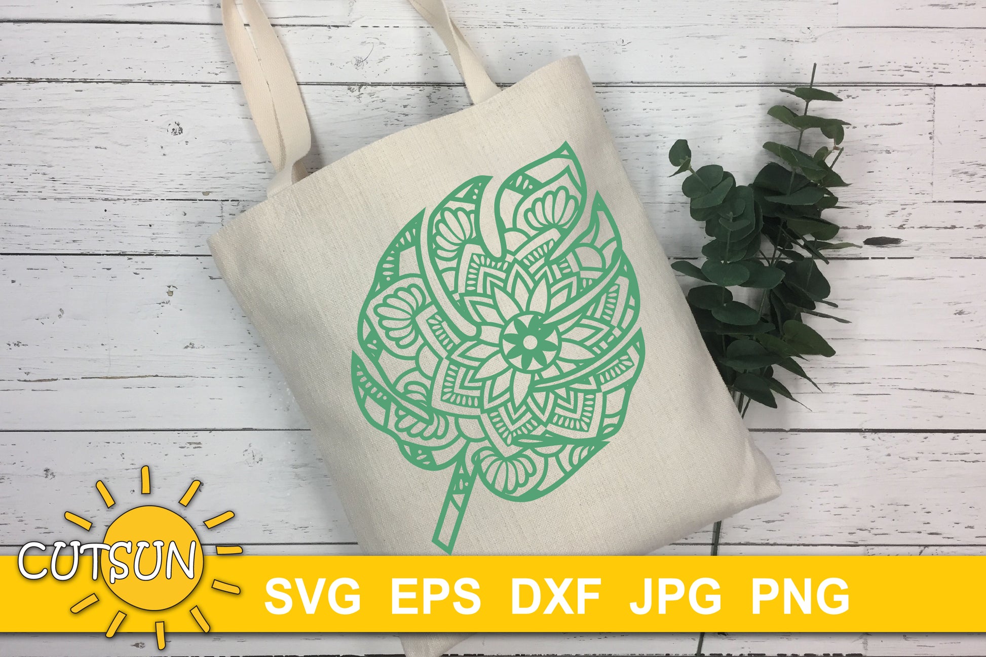 Monstera Leaf SVG