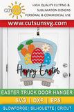 Easter Truck Door hanger SVG