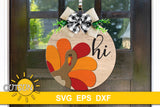Thanksgiving door hanger SVG | Thanksgiving Welcome sign SVG
