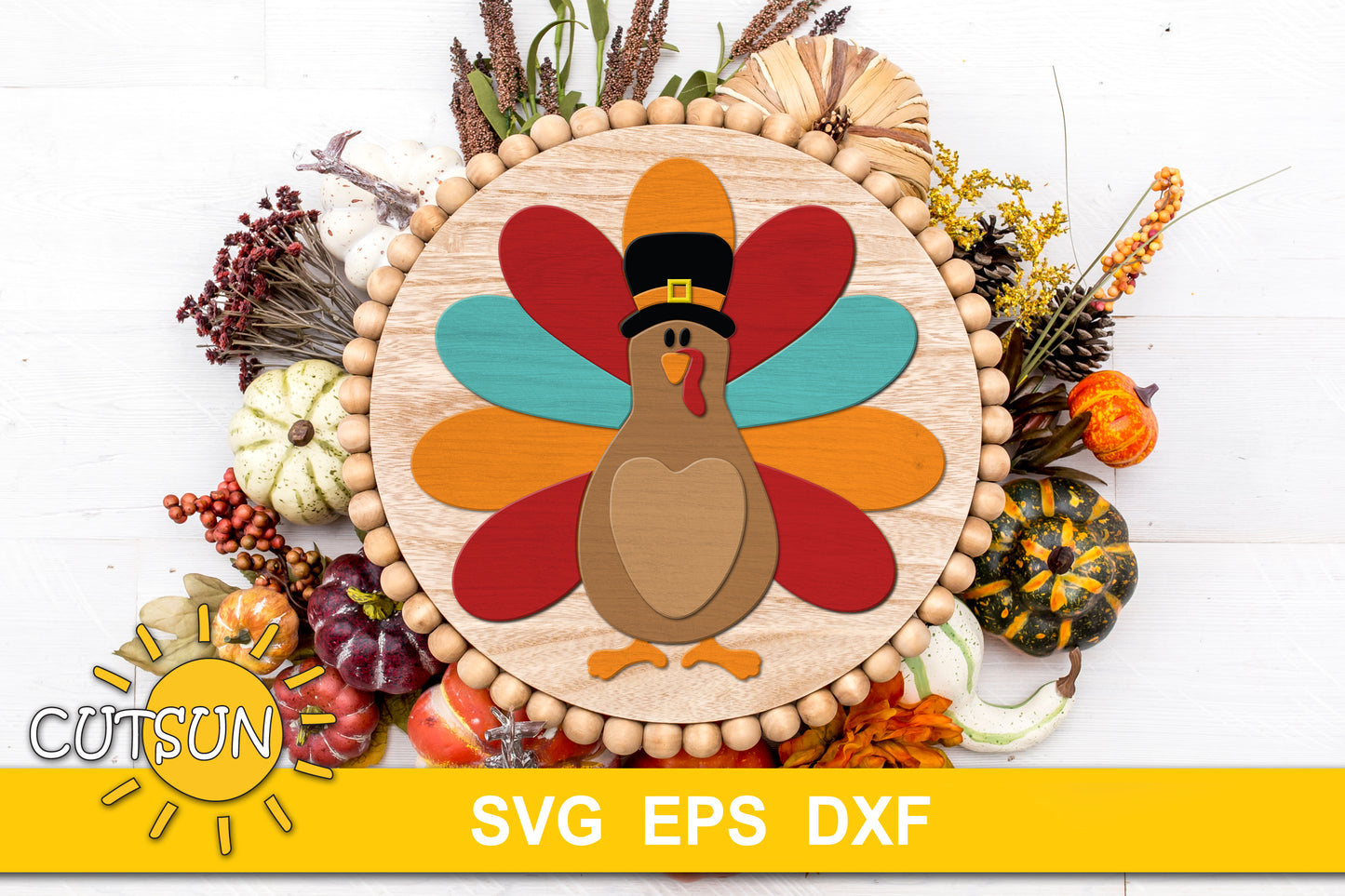 Turkey Door hanger SVG