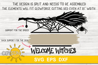 Welcome Witches Door hanger SVG