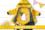 Baseball Christmas ornament SVG