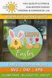 Easter door hanger