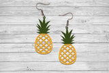 Pineapple earrings svg